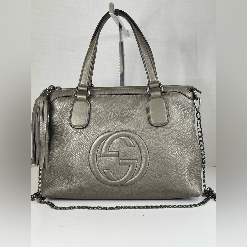 Gucci Soho Tote w/ Zipper